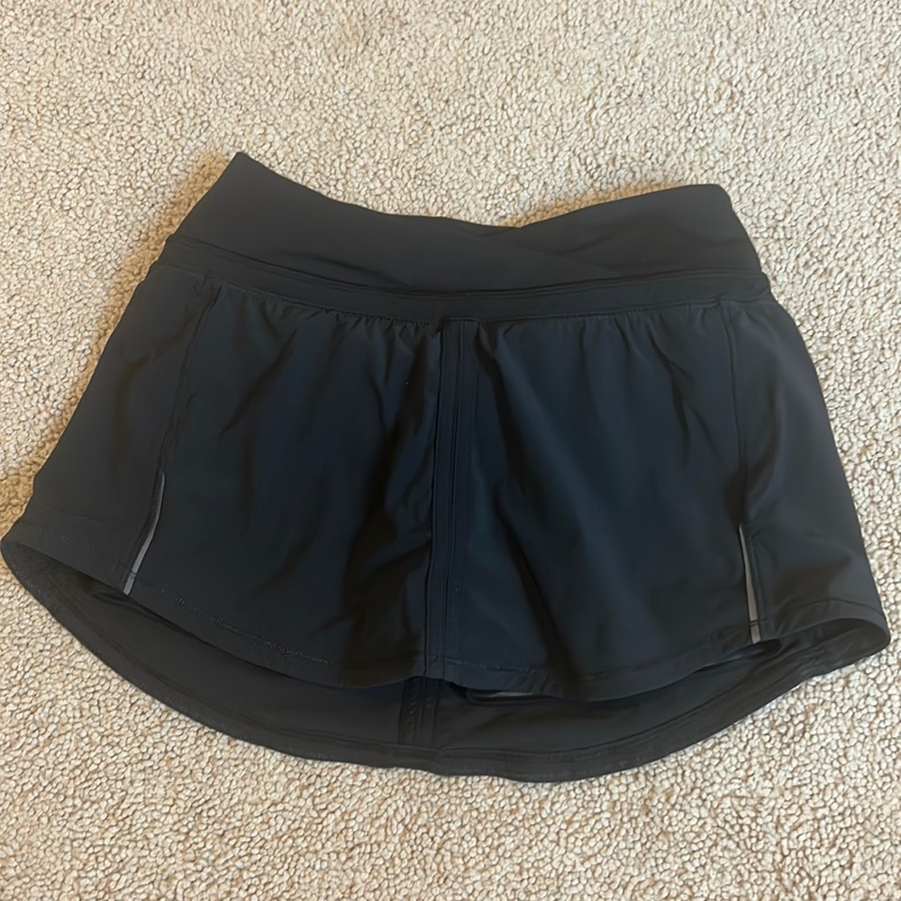 lululemon black skirt/skort